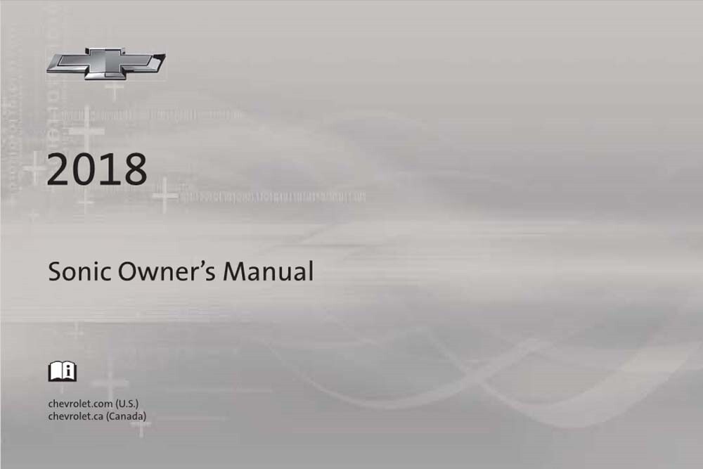 2018 Chevrolet Sonic Owner's Manual