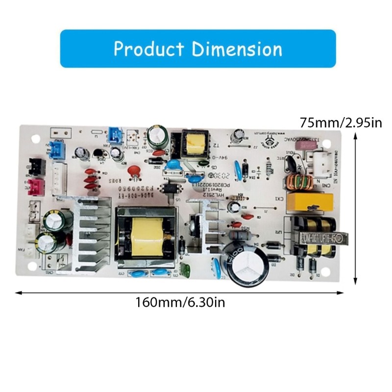 Universal Compatibility Power Board For Cooling Units 3dB Bandwidth 220V Ready