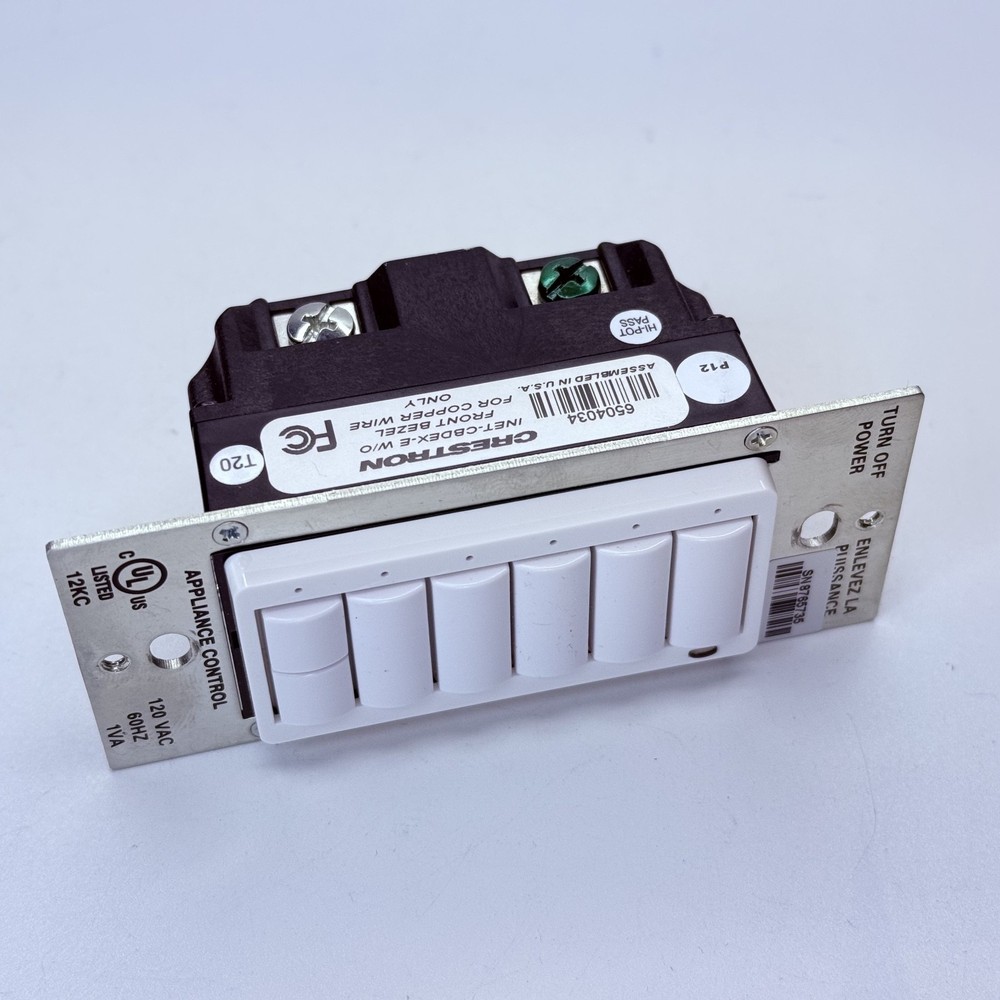 Crestron INET-CBDEX-E W S Cameo® Express Wireless Keypad, infiNET EX