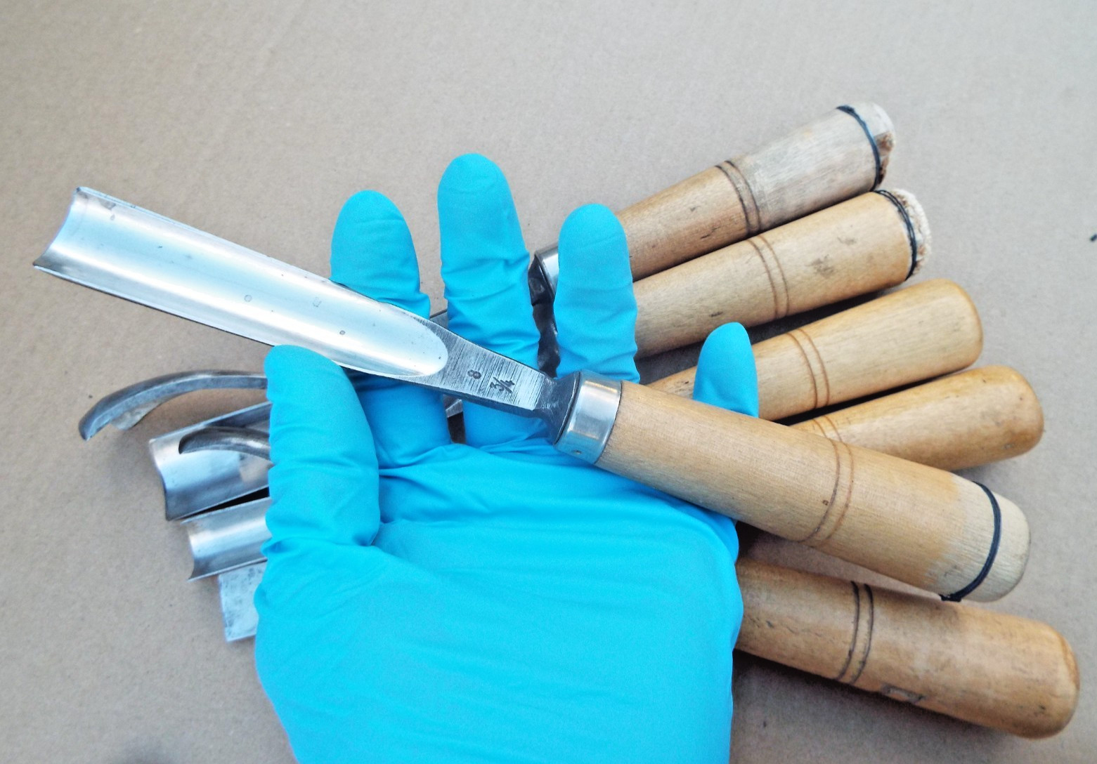 Sculpture Associates Germany Vintage Carving Tool Gouge Chisel Set