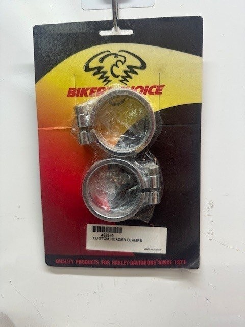 INSTOCK NOS Biker's Choice 492949 - XL, Custom Header Clamps