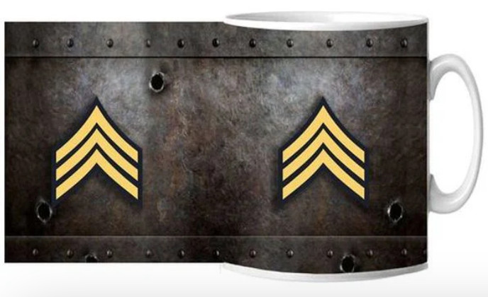ARMY SERGEANT CERAMIC MUG 15OZ