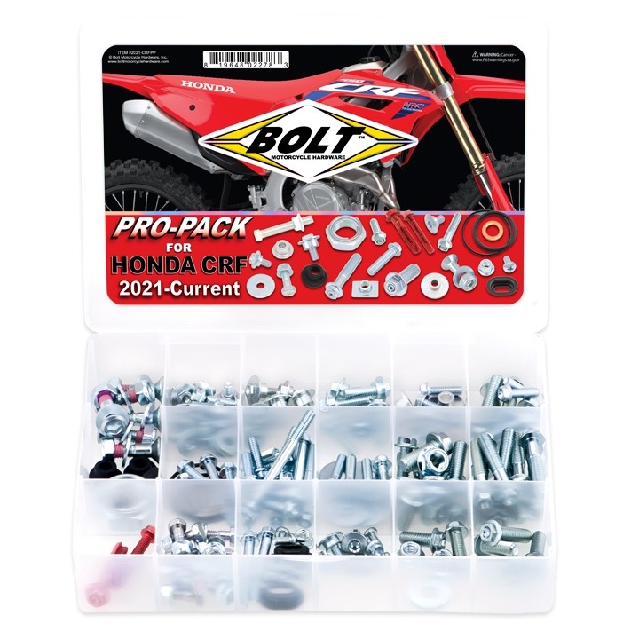 Bolt MC Hardware 2021-CRFPP Model Specific Pro-Pack