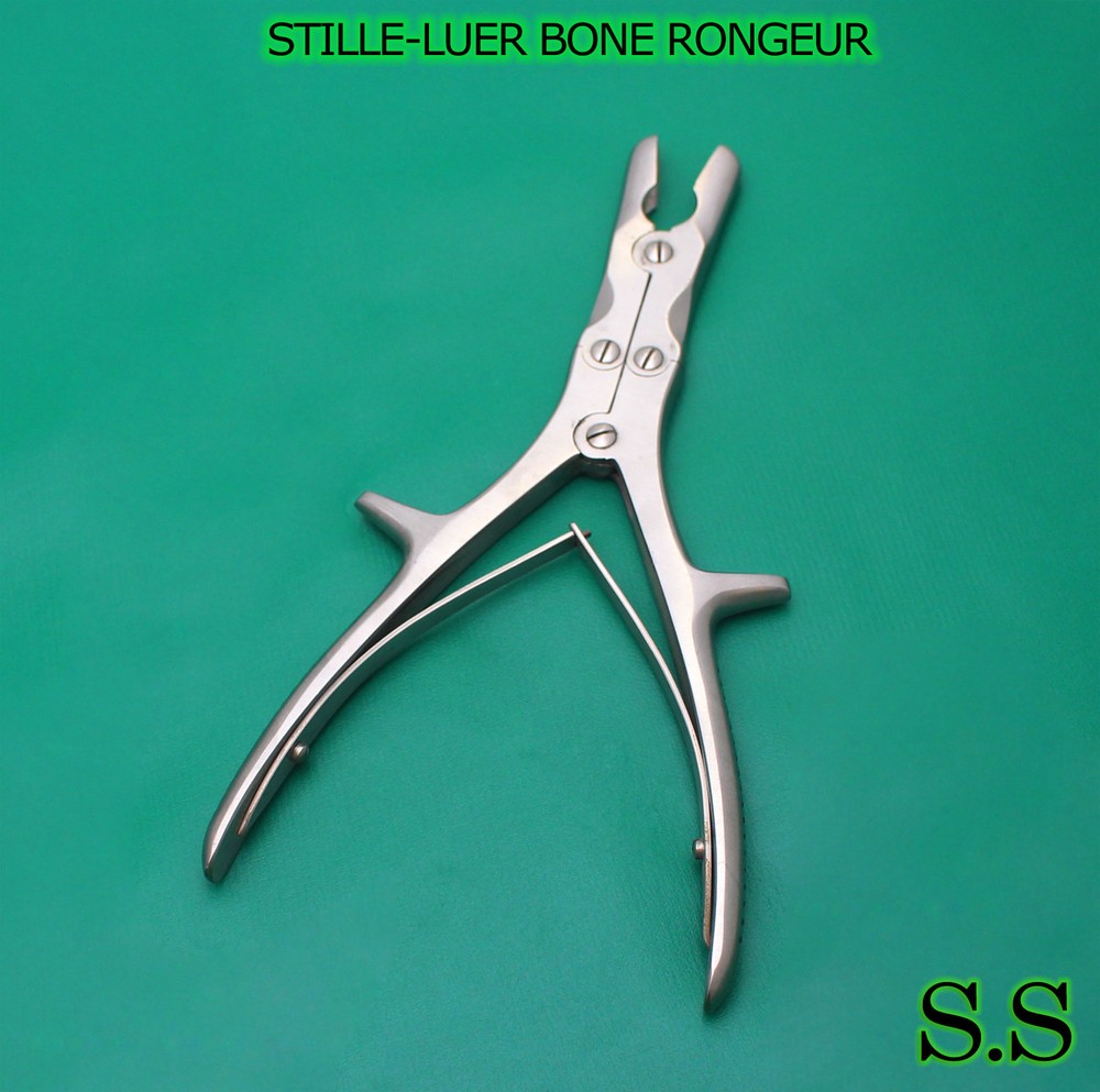 Stille-Luer Bone Rongeur 8.75" Straight Double Action