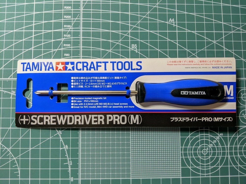 Tamiya Craft Tools (+) PHILIPS SCREWDRIVER PRO (M) 74119