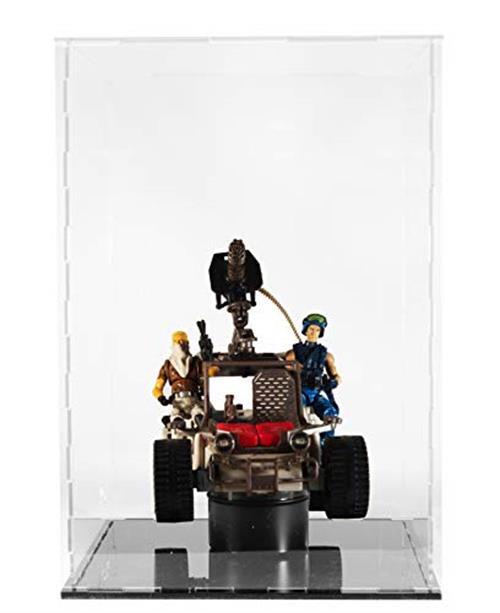 Clear Acrylic Display Case-Assemble Countertop Box for Assorted Sizes