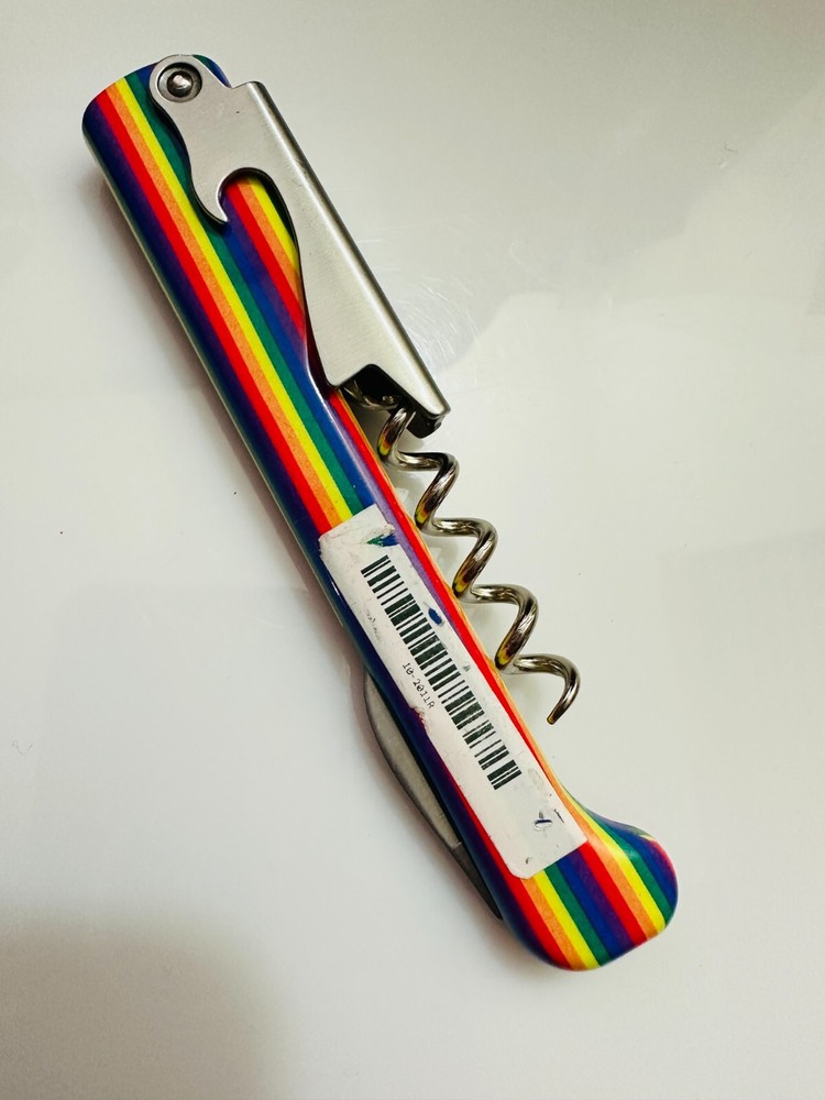 Capitano Classic Rainbow Corkscrew Wine Key Opener