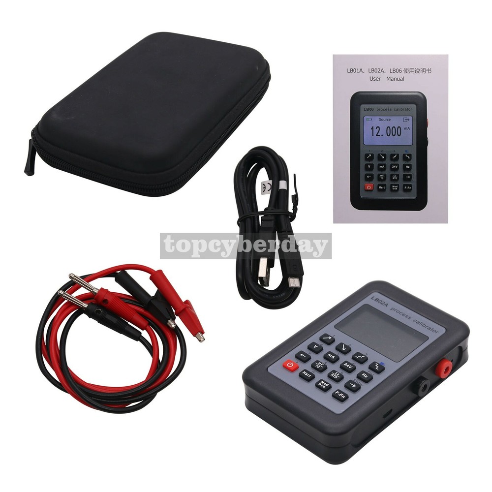 LB02A Multifunction Process Calibrator fr Frequency RTD TC mV mA Calibration