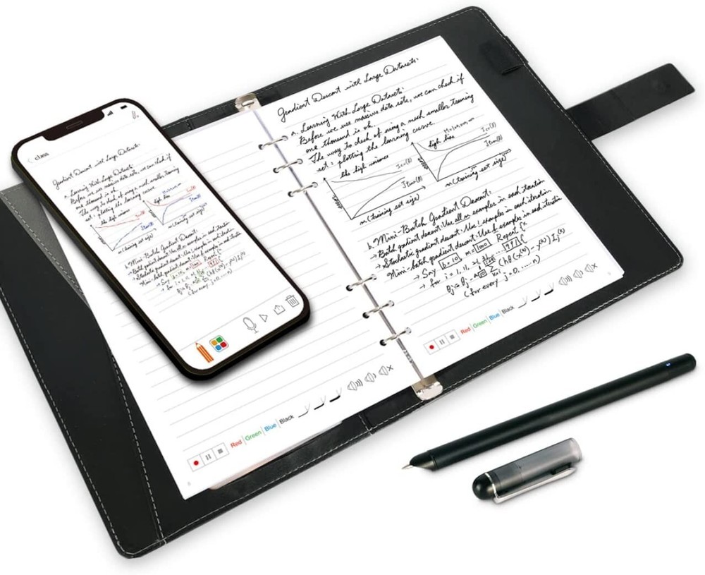 Ophaya 2-in-1 Digital Pen Set - For Note-Taking &Audio-Smartpen, Notebook