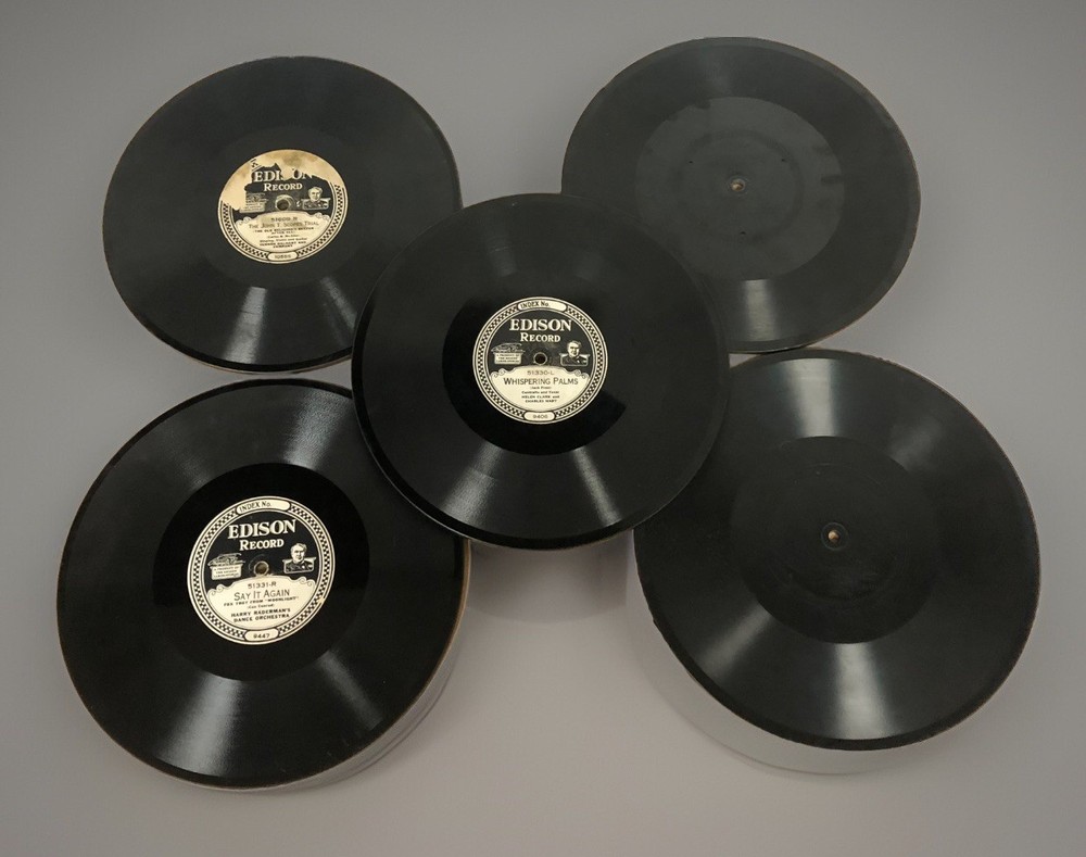 5 EDISON Diamond Disc Records