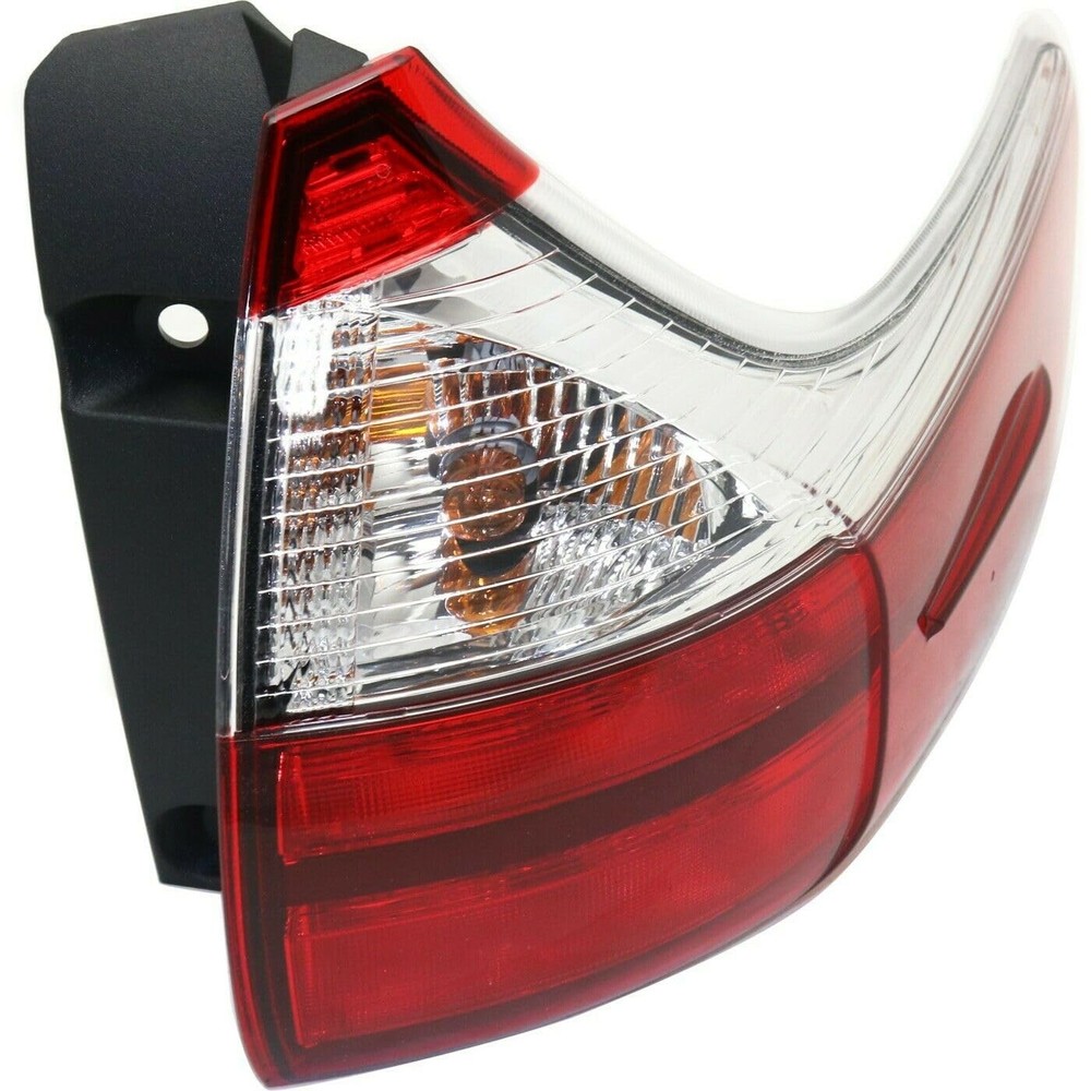 2pcs Tail Light Assembly Left Right Red Clear TO2805123