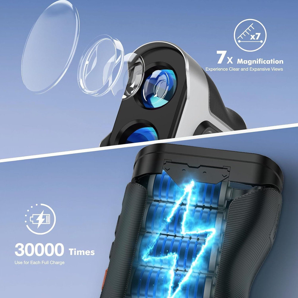 Golf Rangefinder with Slope,1200 Yards Laser Range Finder Golfing Dimmable,Range