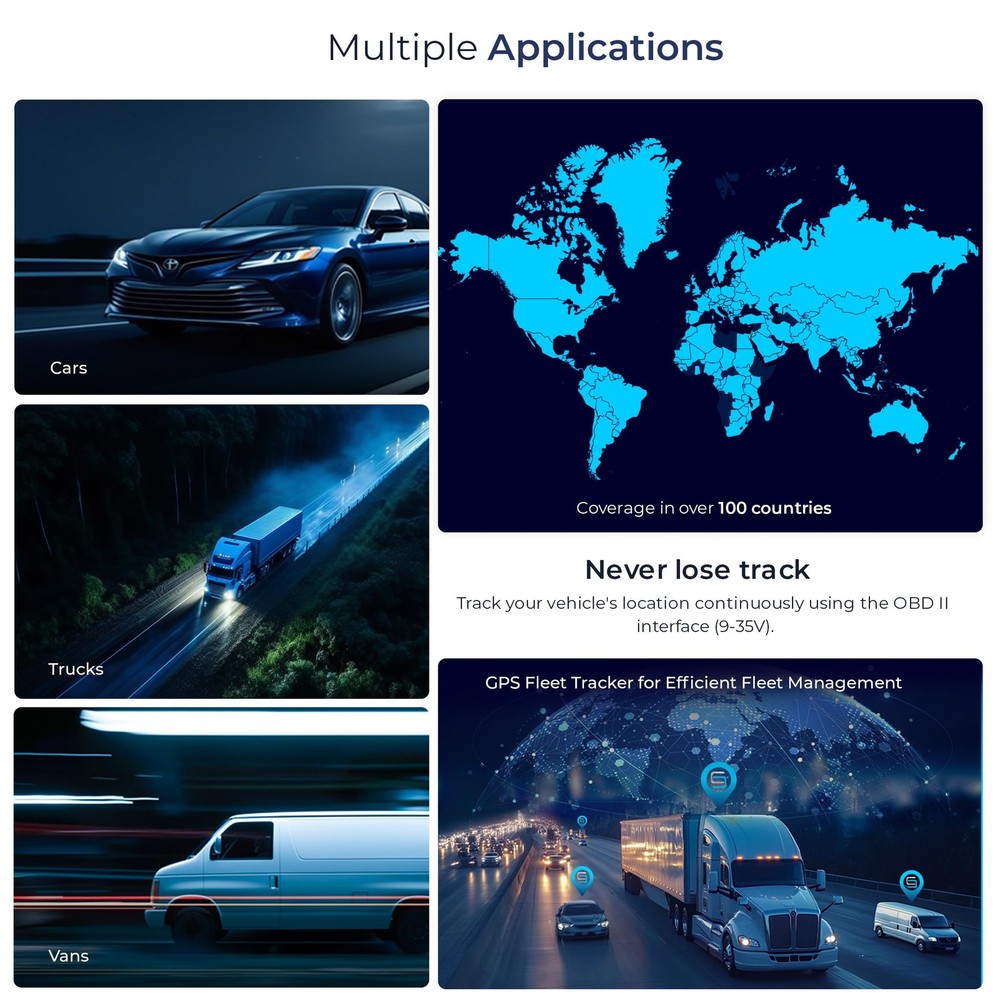 Salind GPS 4G LTE OBD 9-35V 08 - Connection, - Tracker