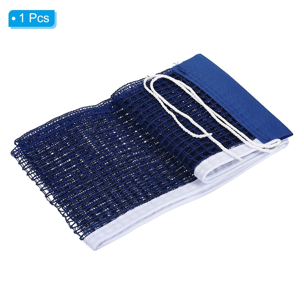 Table Tennis Net Replacement Ping Pong Net String Tension Equipment, Blue