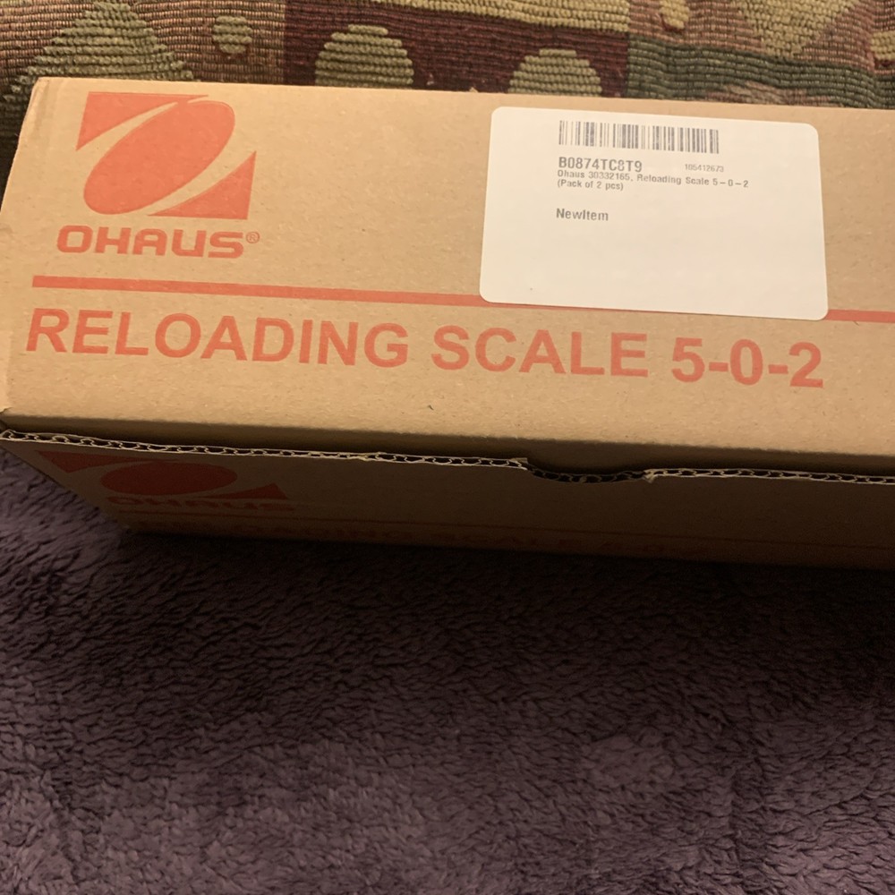 Oahus Reloading Scale 5-0-2 Pounds Reloading Scale