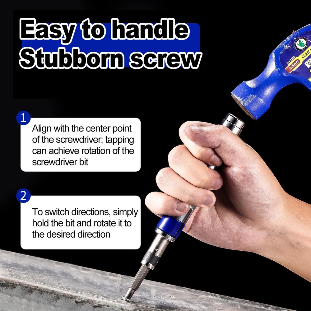 Precision Screwdriver Set for Rusted Stuck and Broken Fasteners