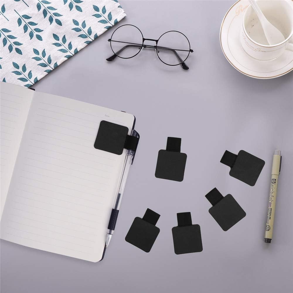 Versatile 12-Piece Adjustable Pen Loop Holders for Stylish Notebooks & Planners