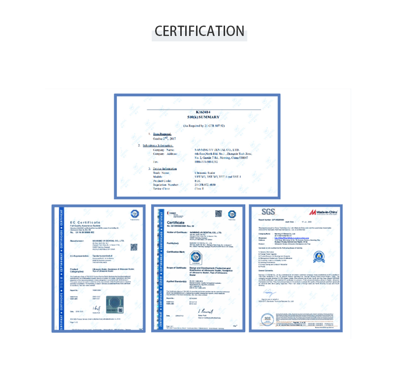 Dental Detachable Ultrasonic Piezo Scaler Handpiece Fit Woodpecker EMS 2*Bottles