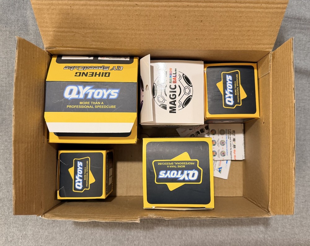 ThinkMax Speed Cube Set, 5 Pack Cube Bundle