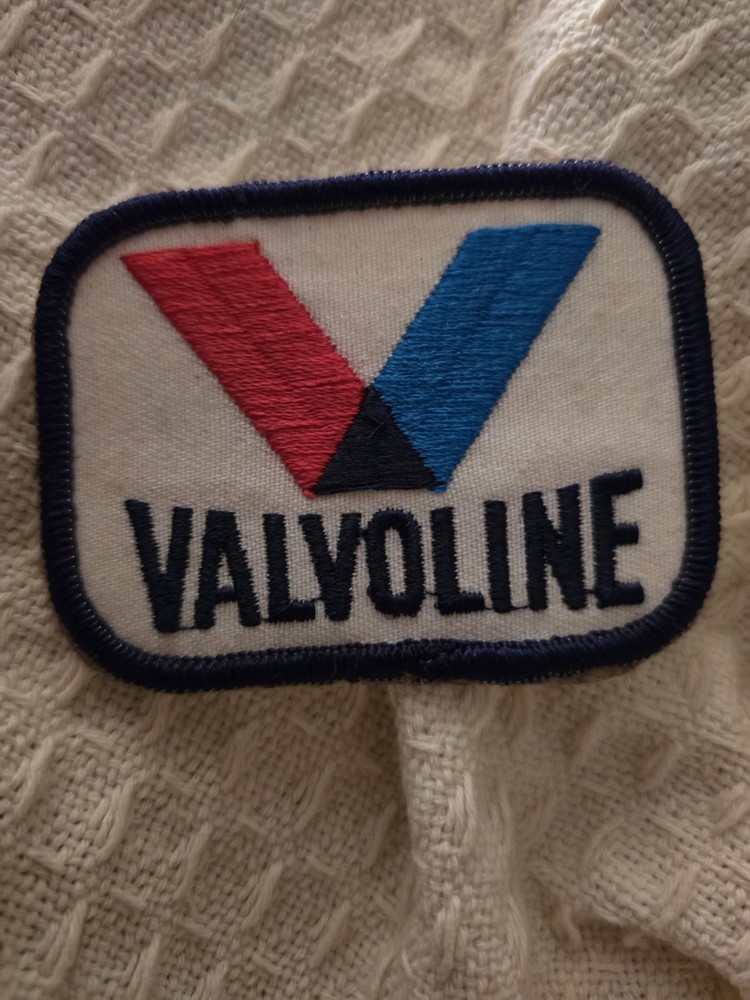 Vintage Valvoline Embroidered Iron On Patch
