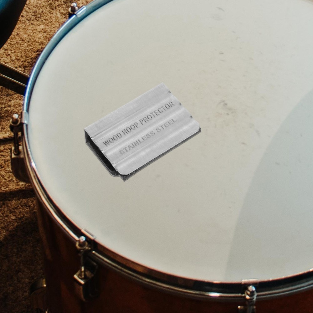 Drum Hoop Guard Replacement Pad Soft Dampener Bass Protector
