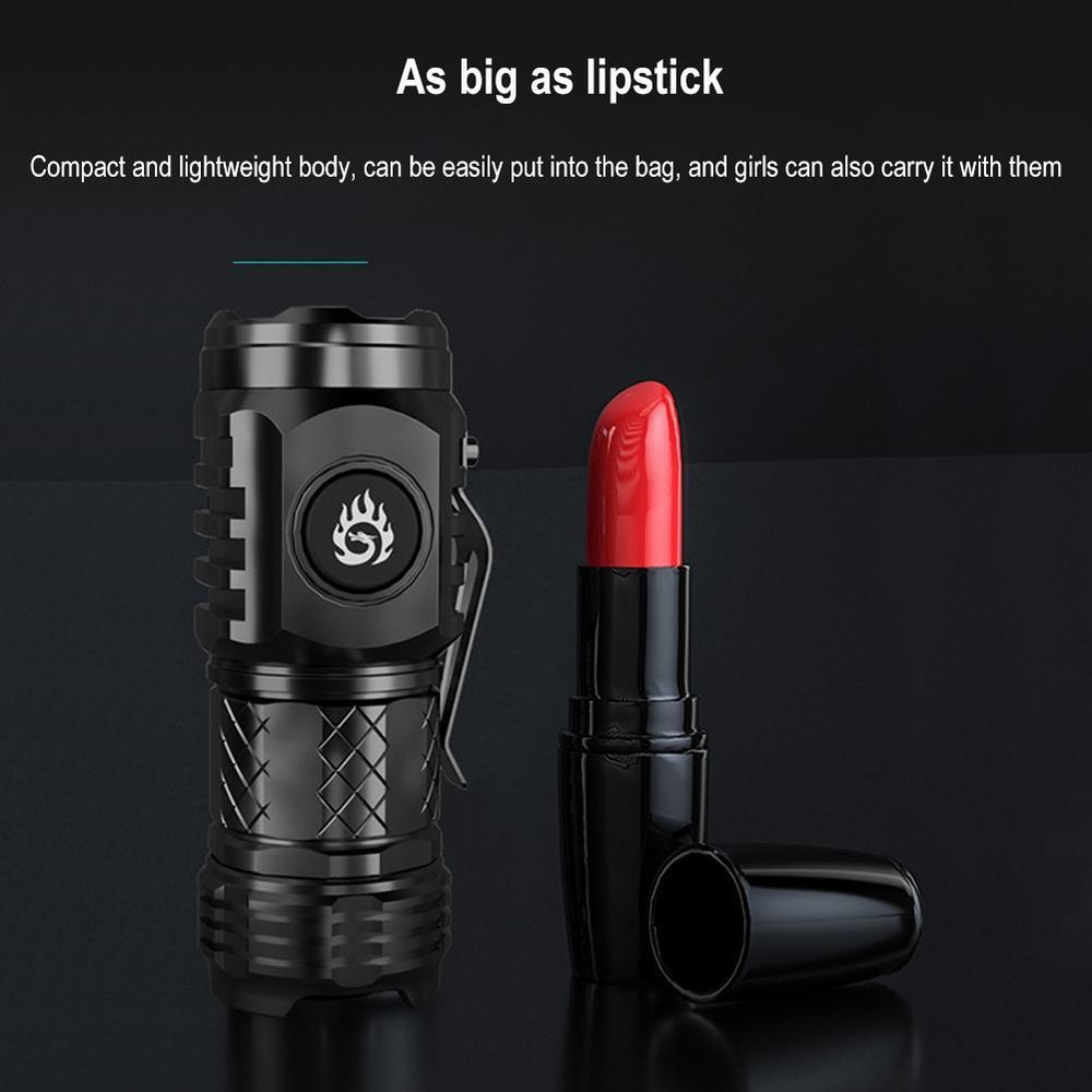 Mini Flashlight Handheld Super Bright Powerful Camping Tactical PocketFlashlUS☆☆