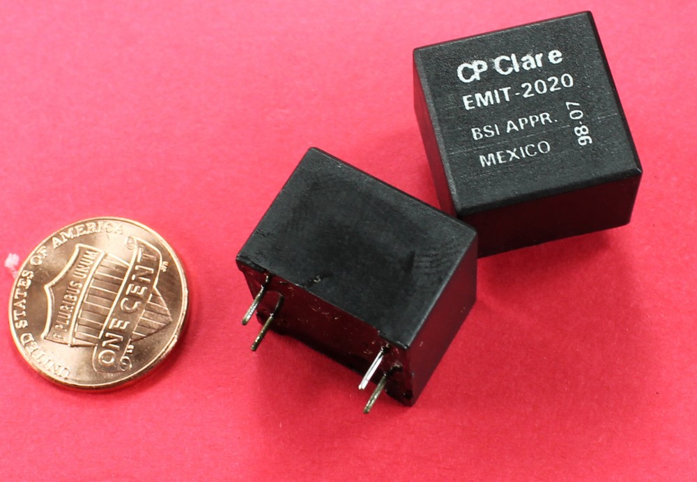 (2) 600:600 Ω TRANSFORMERS - Telephone- Coupling / Isolation - # EMIT-2020