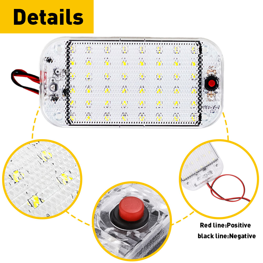 4 Pack 12V Led RV Ceiling Dome Light LED Interior Lighting for Trailer Camper RV