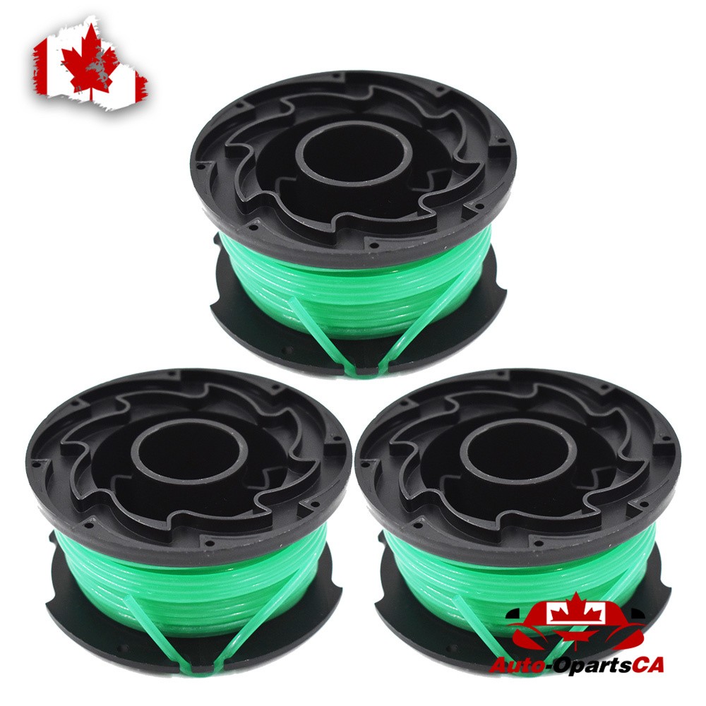 For Black & Decker GH3000 Model 3PK SF-080 String Trimmer Spool Line Replacement