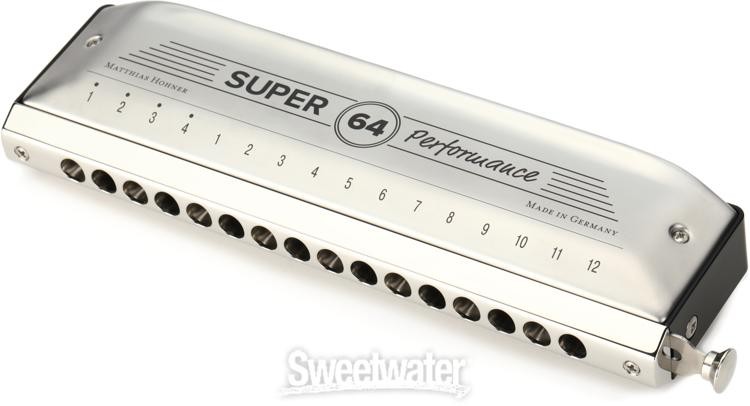 Hohner Super 64 Performance Chromatic Harmonica