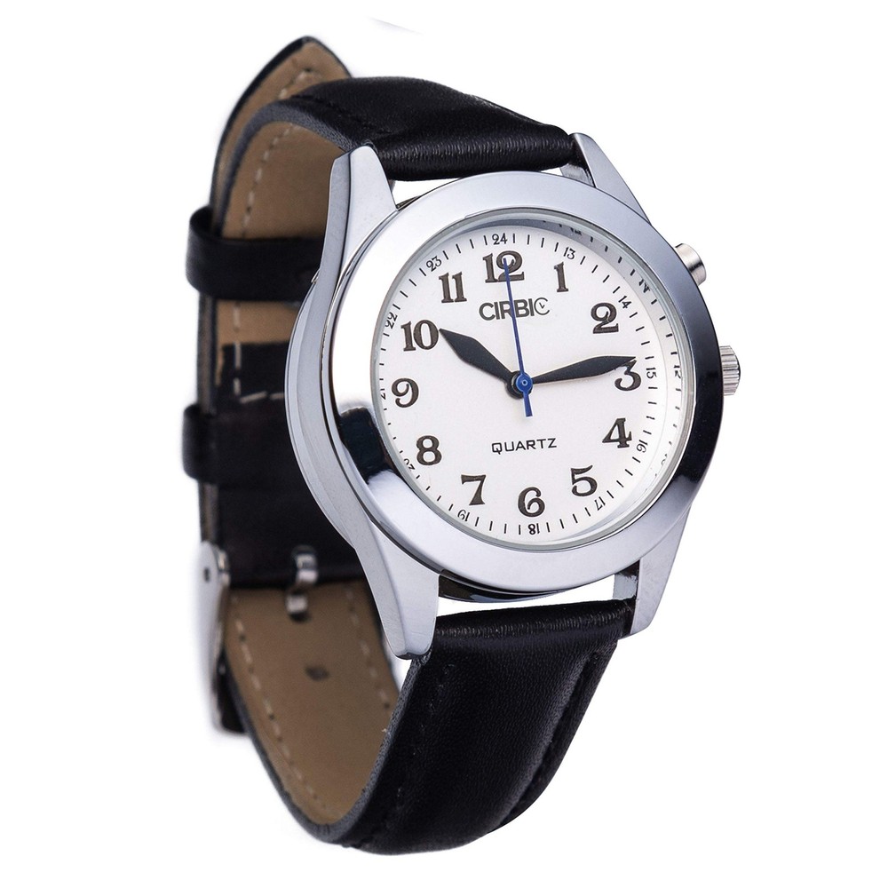 Talking Watch for Visually impaired, Blind Black