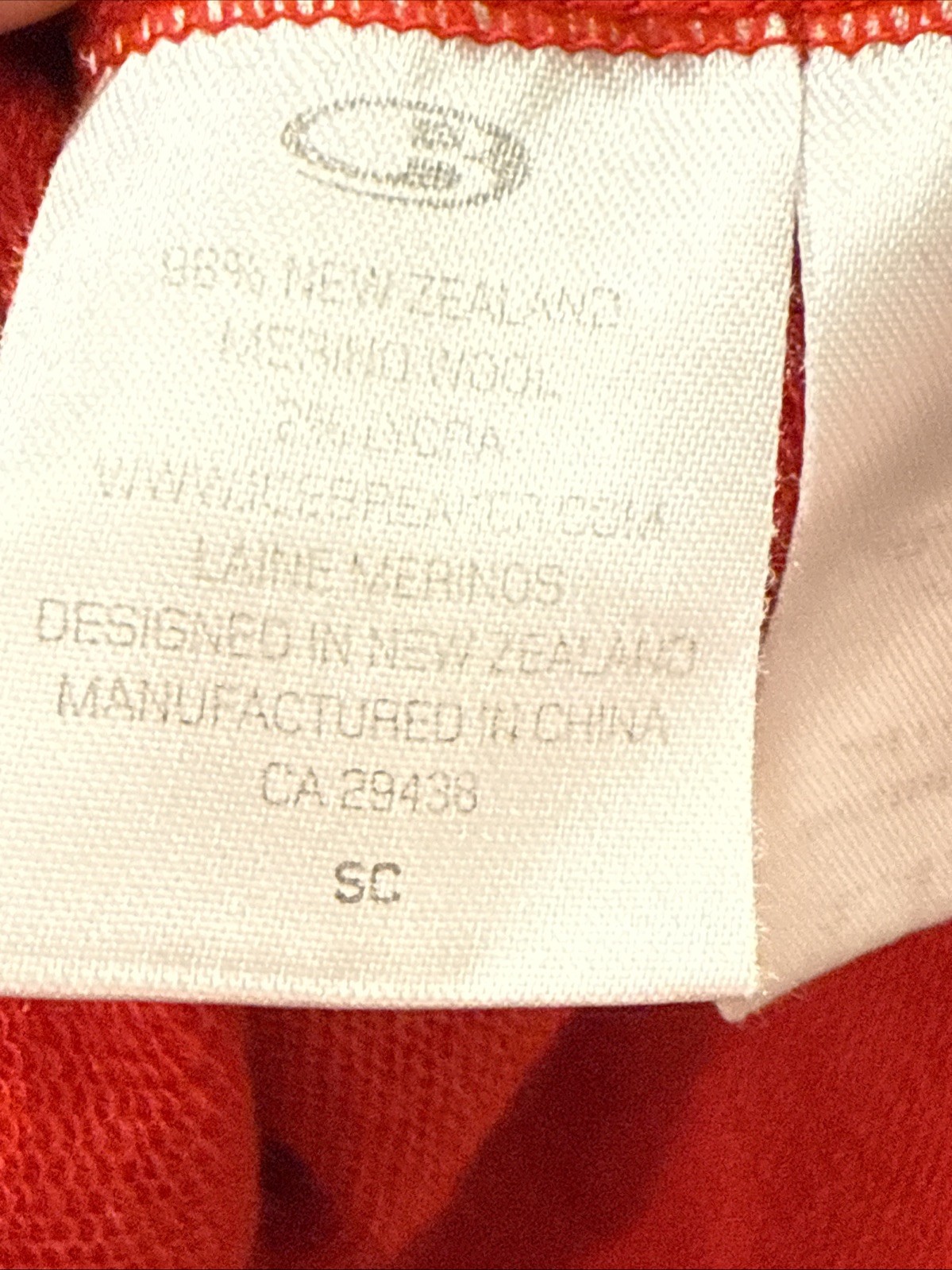 Icebreaker GT 220 Wool Blend, Red,1/4 Zip, Zip Pocket, Gorpcore, Outdoors, Sz Sm