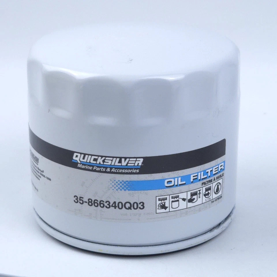 Mercury Marine MerCruiser Quicksilver V6 V8 35-866340Q03 Oil Filter OEM