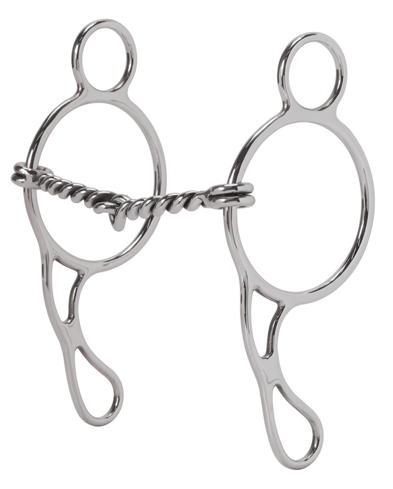 Weaver Leather, Gag Bit, 5" Twisted Wire Snaffle Mouth