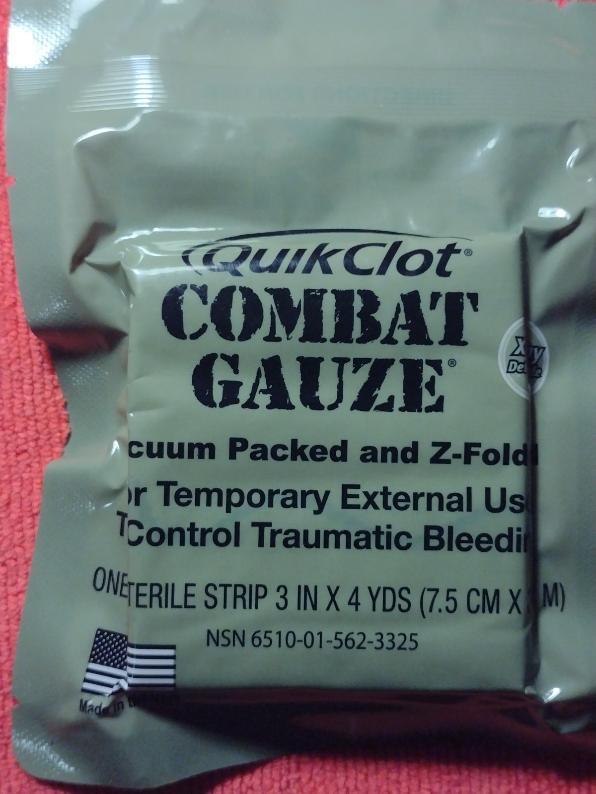 IFAK JFAK COMBAT MEDIC EMT RESCUE QuickClot COMBAT GAUZE Bleed Control EXPIRED
