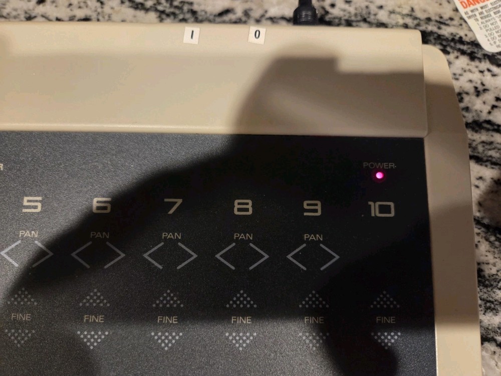 Roland CF-10 Digital Fader Controller MIDI Mixing Control Surface Tested