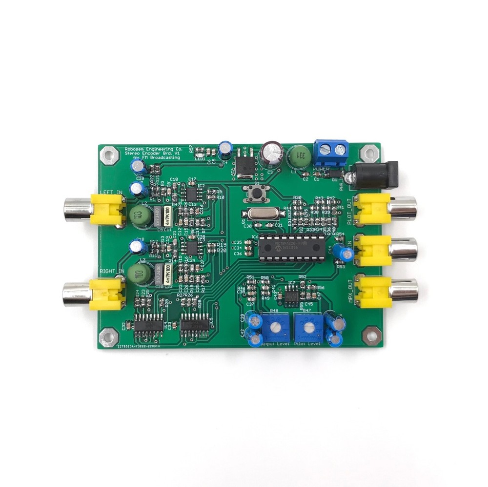 FM Stereo Encoder Module HQ for PLL FM Transmitter Broadcasting High Quality MPX