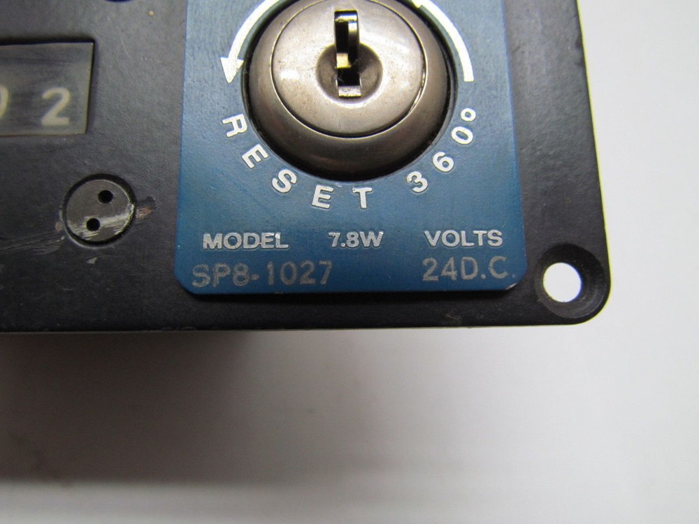Redington Counters SP8-1027 24VDC Counter No Key