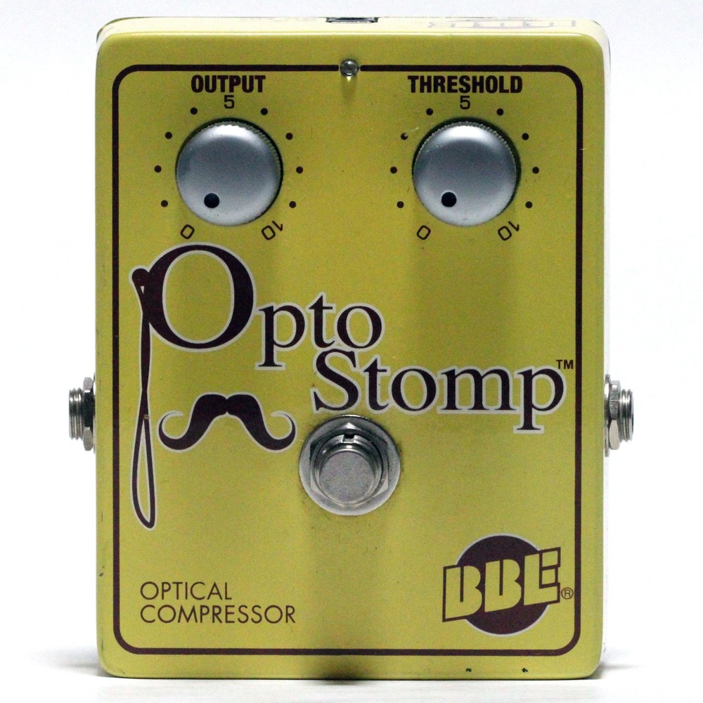 BBE Opto Stomp OPTICAL COMPRESSOR Guitar Effect Pedal