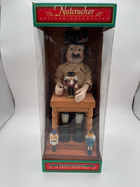 Nutcracker Artisan Collection "Toymaker" Nutcracker with Original Box~14"