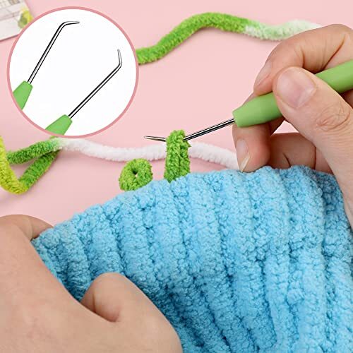 8 Pcs Knitting Loom Hook Tool Set Crochet Hooks Sewing Knitting Needles