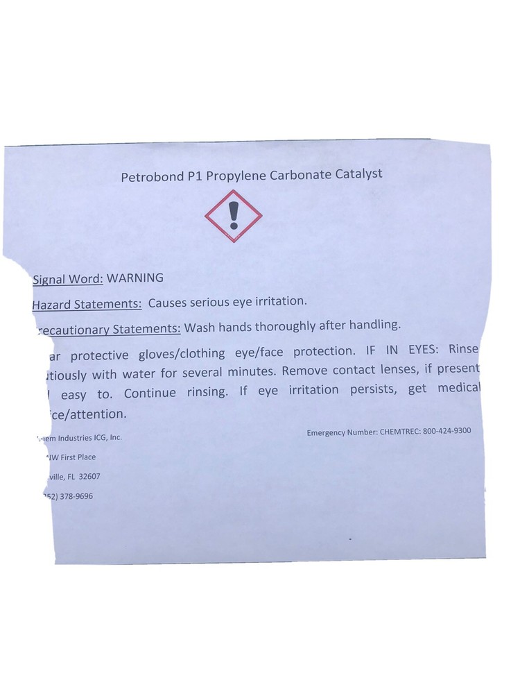 petrobond casting sand catalyst