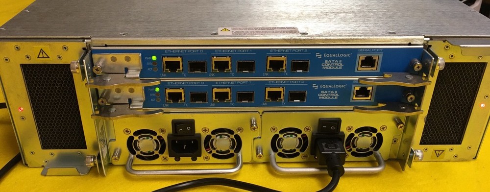 Equallogic SAN ISCSI Peer Storage Array 5.6TB SATA II Controller