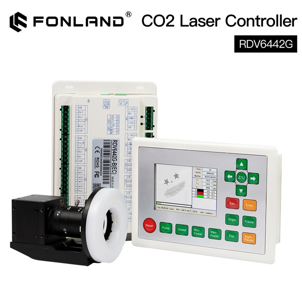 Ruida CO2 Laser Controller RDV6442G with Camera Auto Cutting for Laser Machine