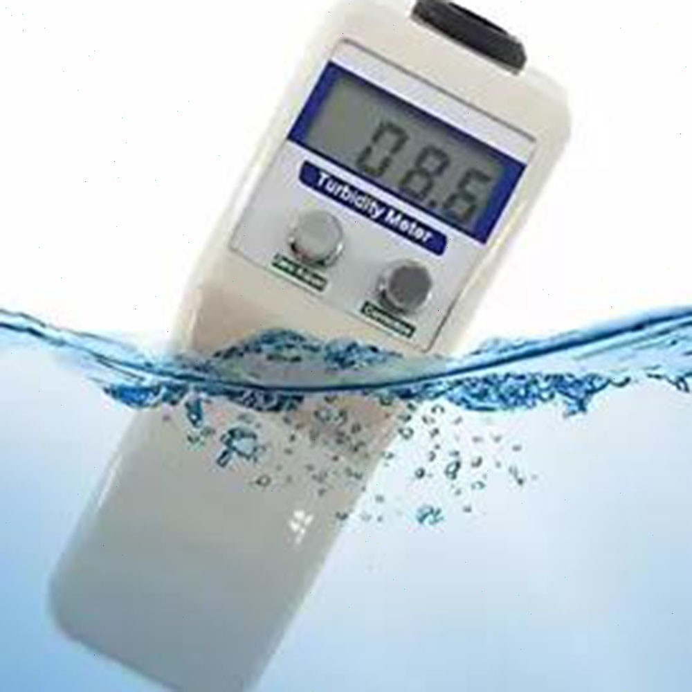 Water Turbidity Meter with Minimum Indication 0.1 NTU Repeatability ≤1.5%
