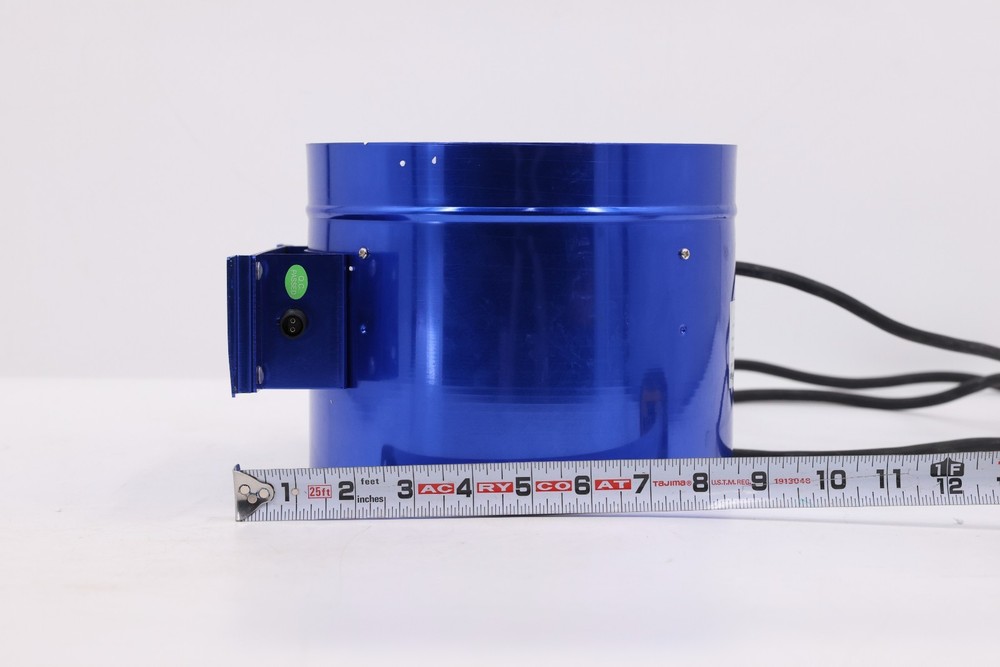 HyperFan 8" MixFlow Inline Duct Fan 75W Grow Ventilation with Controller