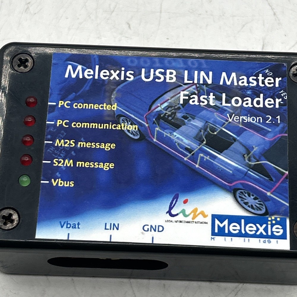 Melexis Lin Masterwith Usb Interface fast load
