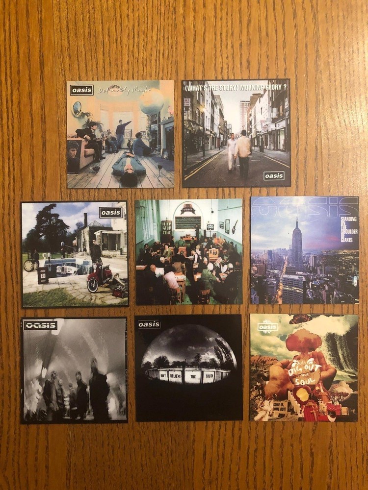 Oasis fridge magnets