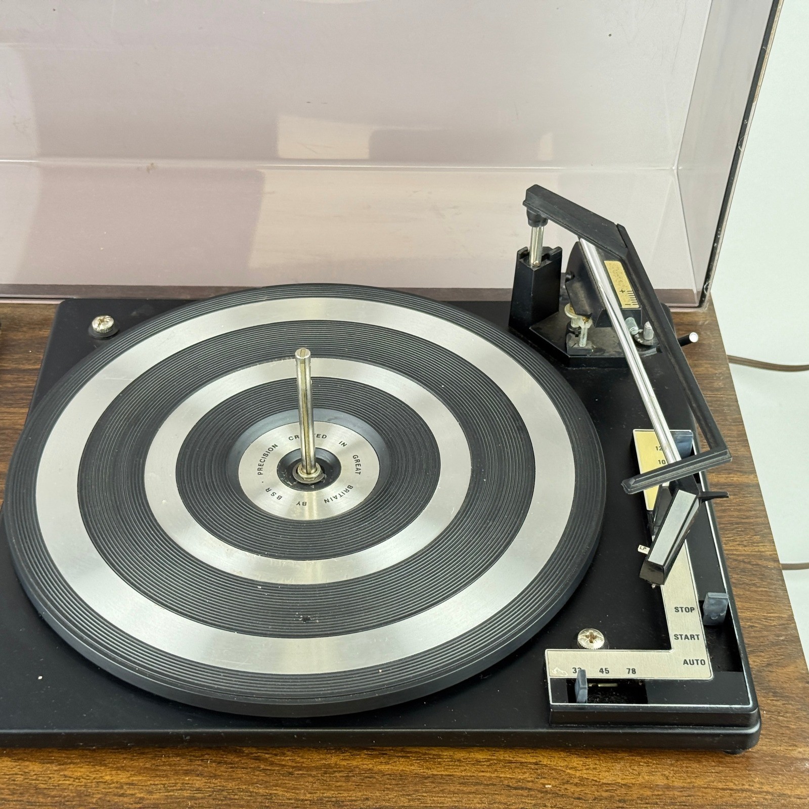 Emerson M 3000 Vintage Stereo System Turntable 8-Track Cassette AM/FM Receiver