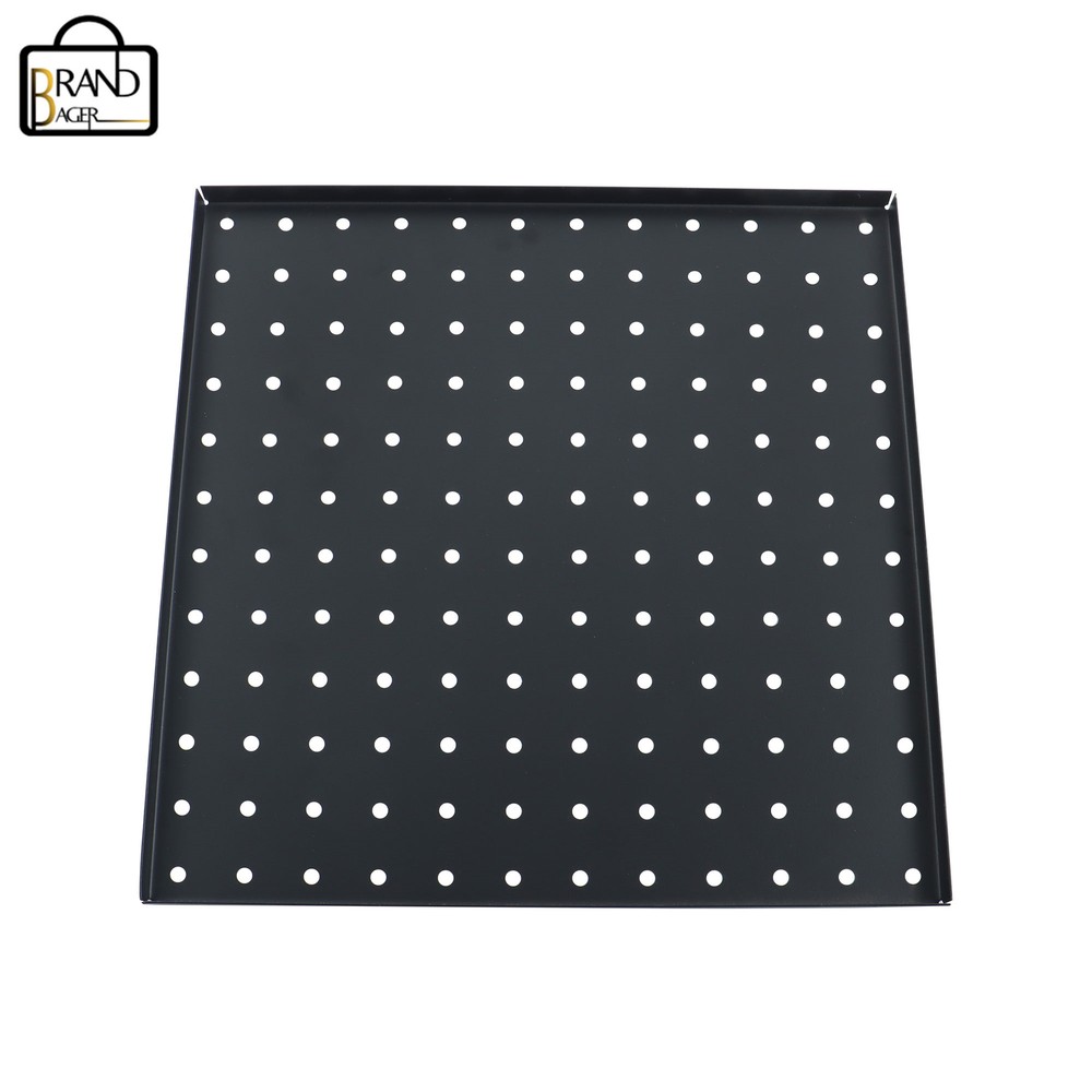4 Pack High Quality 12"×12" Metal Pegboards Wall Organizer Panel Storage Hanger